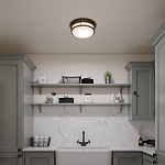 Потолочный светильник с белым матовым стеклянным плафоном в форме перевернутого конуса Hinkley варинант исполнения - 16 | Loft Concept в Краснодаре