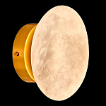 Бра в форме диска из натурального камня Cryptocrystalline Stone варинант исполнения - 9 | Loft Concept в Краснодаре