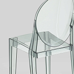 Прозрачный стул с серым оттенком LOUIS GHOST CHAIR варинант исполнения - 6 | Loft Concept в Краснодаре