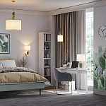 Подвесной светильник с декором в виде кактуса из керамики Opuntia D45 см варинант исполнения - 5 | Loft Concept в Краснодаре