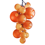 Люстра виноградная гроздь Grape Balls Янтарный цвет варинант исполнения - 2 | Loft Concept в Краснодаре