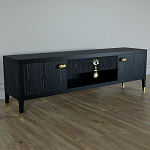 TV-тумба Дизайнерская Elsa Dreams Black варинант исполнения - 1 | Loft Concept в Краснодаре