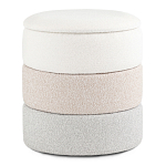 Пуф Three Colors в ткани букле из трех цветов  варинант исполнения - 1 | Loft Concept в Краснодаре