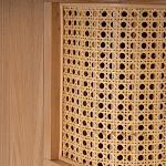 Комод с 3-мя ящиками из плетеного ротанга Ruiz Light Chest of Drawers варинант исполнения - 5 | Loft Concept в Краснодаре