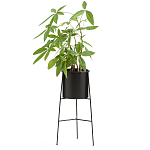 Кашпо из металла Elevated Planters черное варинант исполнения - 2 | Loft Concept в Краснодаре