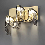 Бра волнистой формы из фактурного стекла Big Wave варинант исполнения - 3 | Loft Concept в Краснодаре