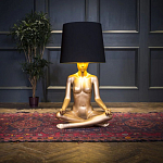Лампа MANNEQUIN LAMP с абажуром телесный замок варинант исполнения - 4 | Loft Concept в Краснодаре