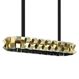 Люстра Rotus Gold Овальная