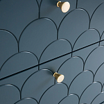Комод с 6 выдвижными ящиками Scale Ornament Blue Chest of Drawers варинант исполнения - 5 | Loft Concept в Краснодаре