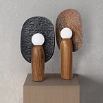 Настольная лампа из дерева Decorative Wooden Lamp варинант исполнения - 2 | Loft Concept в Краснодаре