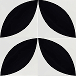 Дизайнерская плитка с узором Лепесток варинант исполнения - 3 | Loft Concept в Краснодаре