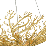 Люстра в форме золотой чаши из кораллов Coral Decor варинант исполнения - 1 | Loft Concept в Краснодаре