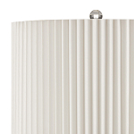 Настольная лампа с плиссированным цилиндрическим абажуром Tightened Waist варинант исполнения - 2 | Loft Concept в Краснодаре