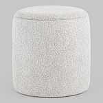 Дизайнерский Пуф Букле Poof Alice Light Gray Boucle  варинант исполнения - 4 | Loft Concept в Краснодаре
