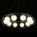 Люстра подвесная круглая с белыми плафонами Martin варинант исполнения - 1 | Loft Concept в Краснодаре