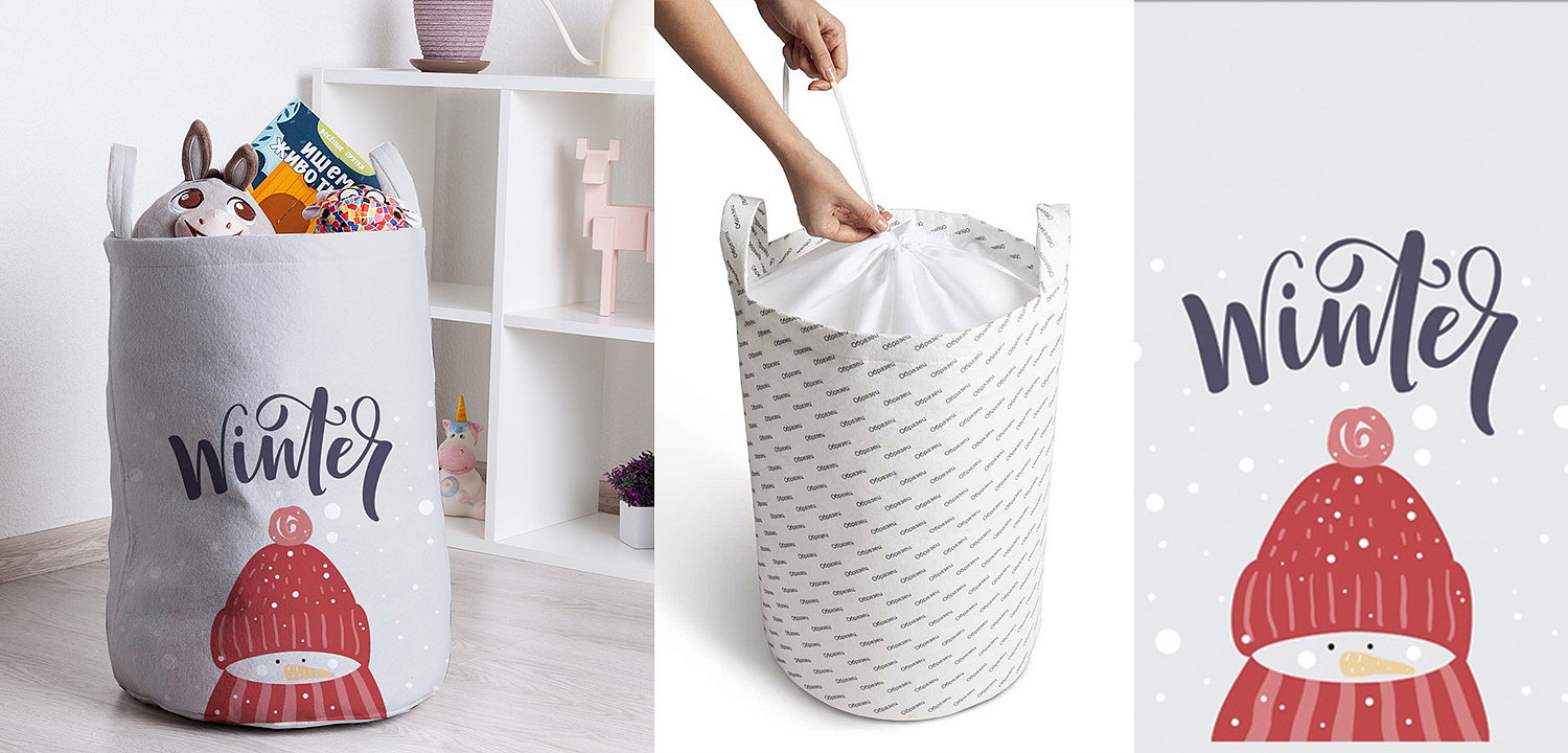 Корзина Cozy Winter Basket Корзина Cozy Winter Basket - Loft-Concept в Краснодаре