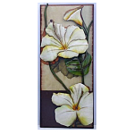 Аксессуар настенный из металла Blank Space White Flowers варинант исполнения - 1 | Loft Concept в Краснодаре