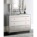 Комод зеркальный с 3-мя ящиками Mirror Chest of Drawers варинант исполнения - 2 | Loft Concept в Краснодаре