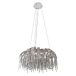 Люстра круглая подвесная с металлическими дугами и длинными цепочками 80 см Atlantis Chain варинант исполнения - 4 | Loft Concept в Краснодаре