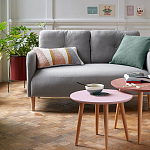 Кашпо из металла Elevated Planters красное варинант исполнения - 3 | Loft Concept в Краснодаре