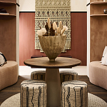 Панно на стену плетеное Макраме бежевый цвет  варинант исполнения - 7 | Loft Concept в Краснодаре