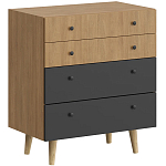 Комод с принтом на ящиках Elise Chest of Drawers варинант исполнения - 10 | Loft Concept в Краснодаре