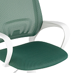 Офисное кресло с основанием из белого пластика Desk chairs Green варинант исполнения - 6 | Loft Concept в Краснодаре