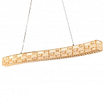 Люстра волнистой формы с текстурной огранкой Reflection of Reality варинант исполнения - 2 | Loft Concept в Краснодаре