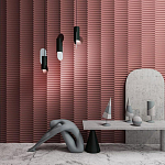 Гипсовая 3D Панель M-42 варинант исполнения - 1 | Loft Concept в Краснодаре