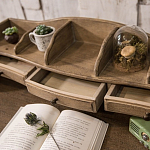 Стол-бюро из массива дерева Margery Provence Desk варинант исполнения - 8 | Loft Concept в Краснодаре