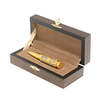 Флешка на 32 гб в виде патрона с гравировкой Герба РФ в подарочной коробке Metal Flash Drive варинант исполнения - 4 | Loft Concept в Краснодаре