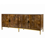 Широкая тумба с фактурным фасадом Termite варинант исполнения - 6 | Loft Concept в Краснодаре