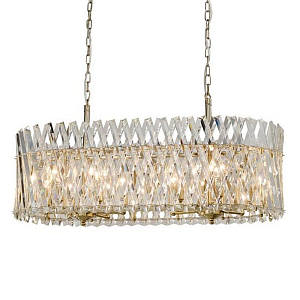 Хрустальная Люстра Durable Crystal Elongated Золотая