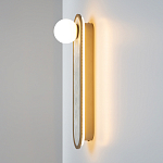 Бра перламутровый с плафоном Lunaris 45 см варинант исполнения - 6 | Loft Concept в Краснодаре