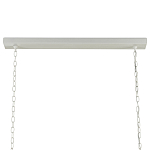 Люстра белая прямоугольная с абажурами в виде цветков тюльпана White Tulips варинант исполнения - 6 | Loft Concept в Краснодаре