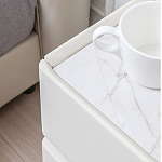 Умная прикроватная тумба с беспроводной зарядкой и подсветкой Smart Bedside Table варинант исполнения - 3 | Loft Concept в Краснодаре