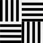 Дизайнерская плитка с узором Вертикаль варинант исполнения - 1 | Loft Concept в Краснодаре