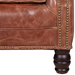 Кожаное кресло James Brown Leather Armchair варинант исполнения - 5 | Loft Concept в Краснодаре