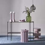 Подсвечник фигурный розовый Bright Accent 36 см варинант исполнения - 4 | Loft Concept в Краснодаре