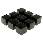 Камни для охлаждения виски из чёрного змеевика Natural Stone Cube варинант исполнения - 3 | Loft Concept в Краснодаре