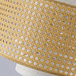 Торшер с декоративным поясом из плетеного бамбука Biuloggicu варинант исполнения - 6 | Loft Concept в Краснодаре