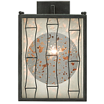 Бра с круглой зеркальной вставкой с эффектом ржавчины Stunning Radiance варинант исполнения - 2 | Loft Concept в Краснодаре