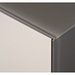 Комод со стеклянной столешницей и с выдвижными ящиками Minimalist Accent варинант исполнения - 3 | Loft Concept в Краснодаре