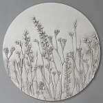 Панно Серые цветы варинант исполнения - 1 | Loft Concept в Краснодаре