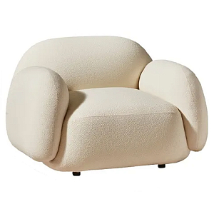 Мягкое кресло для гостиной La Lume Boucle Armchair