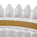 Люстра круглая с декоративными элементами в виде лепестков Round Light Flashing варинант исполнения - 8 | Loft Concept в Краснодаре