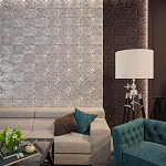 Гипсовая 3D панель с принтографией PM-37 варинант исполнения - 2 | Loft Concept в Краснодаре