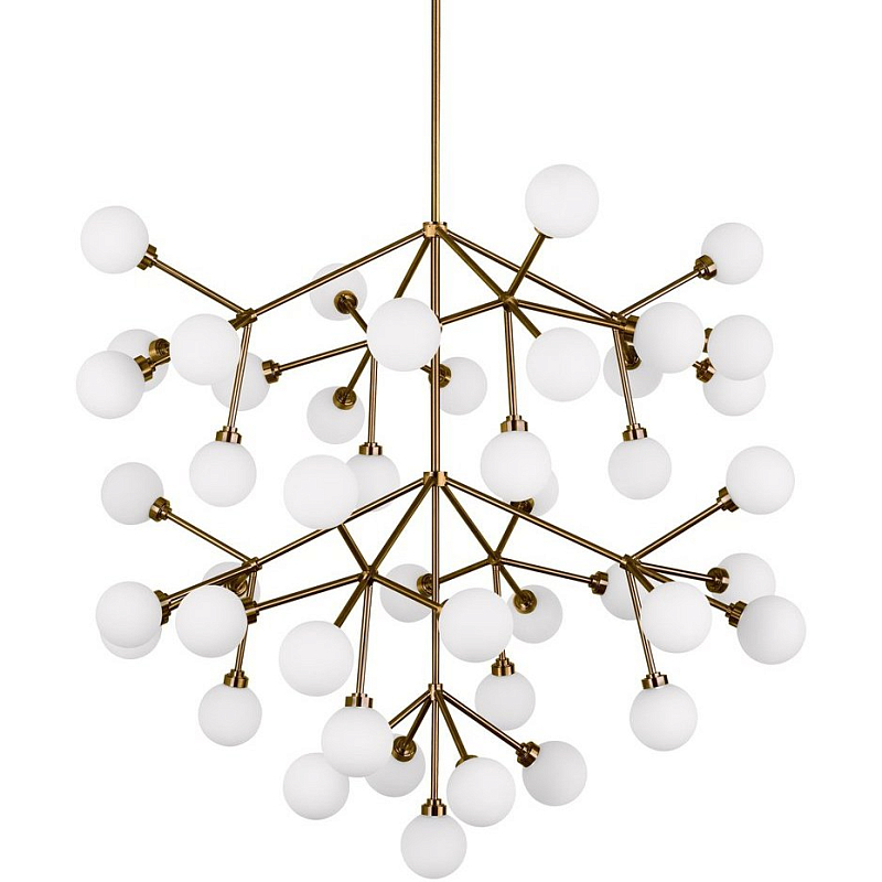 Люстра Tech Lighting Mara Grande Chandelier Золотой Белый Люстра Tech Lighting Mara Grande Chandelier Золотой Белый в Краснодаре | Loft Concept