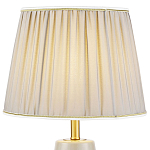 Настольная лампа с абажуром Femia Grey Gold Table Lamp варинант исполнения - 2 | Loft Concept в Краснодаре
