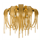 Бра с металиическими цепочками и дугообразными элементами Atlantis Chain варинант исполнения - 7 | Loft Concept в Краснодаре